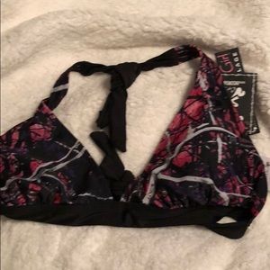 Camo bikini top